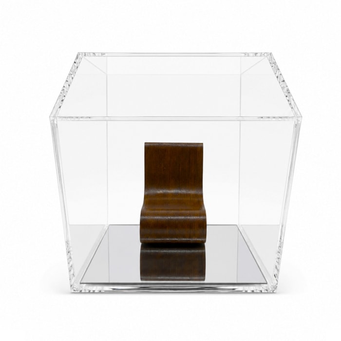 Escultura Decorativa Cadeira Fitta em Acrílico Petit Mobilier - Madel Home