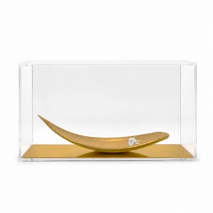 Escultura Decorativa Canoa em Acrílico Kalina Juzwiak