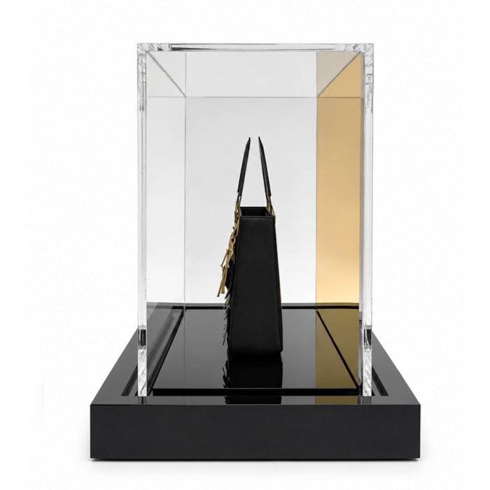Escultura Decorativa Lady Preta em Acrílico Leila Nishi - Madel Home
