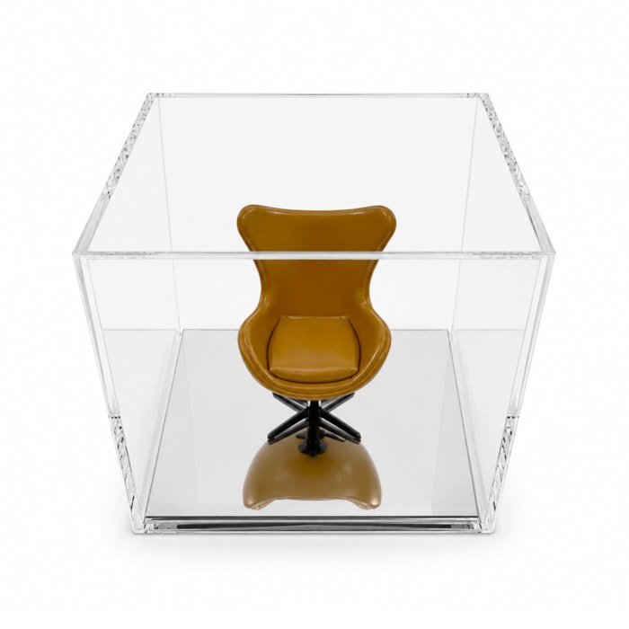 Escultura Decorativa Poltrona EGG em Acrílico Petit Mobilier - Madel Home