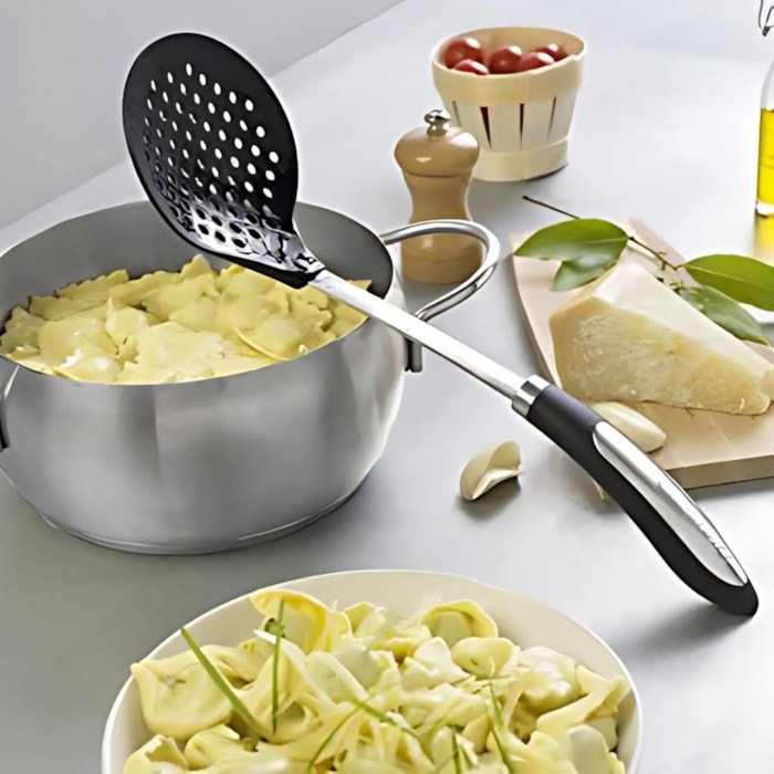 Escumadeira em Nylon Preto Cuisinart - 38cm - Madel Home