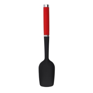 Espátula Clássica em Silicone Preto e Vermelho KitchenAid - 30cm