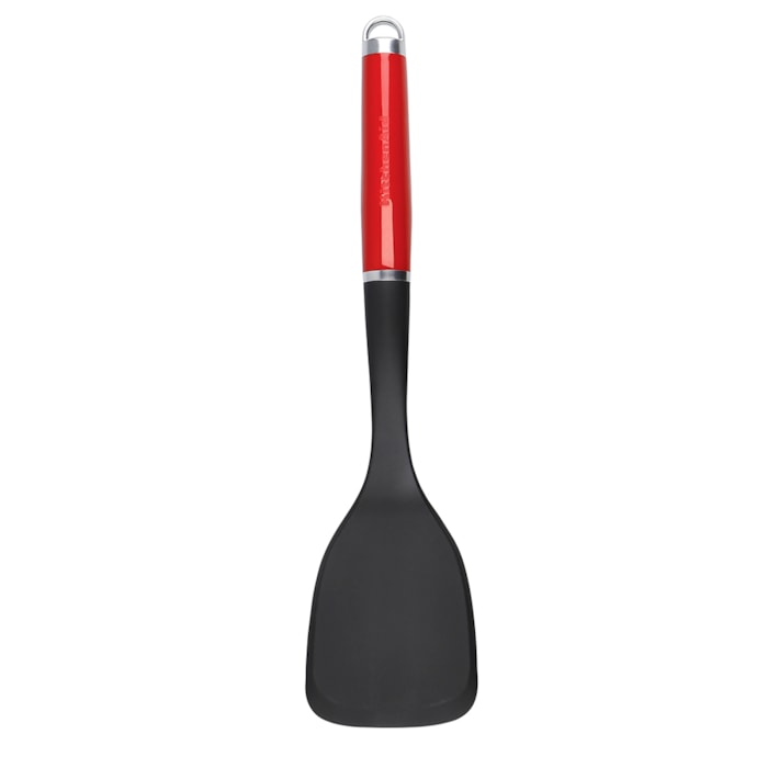 Espátula Culinária em Nylon Preto e Vermelho KitchenAid - 32cm - Madel Home