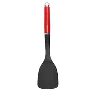 Espátula Culinária em Nylon Preto e Vermelho KitchenAid - 32cm