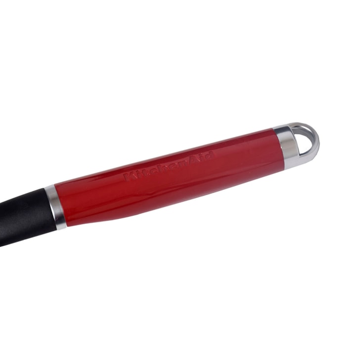 Espátula Culinária em Nylon Preto e Vermelho KitchenAid - 36cm - Madel Home