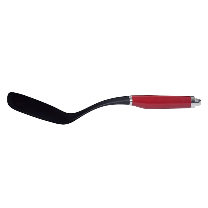 Espátula Culinária em Nylon Preto e Vermelho KitchenAid - 36cm - Madel Home