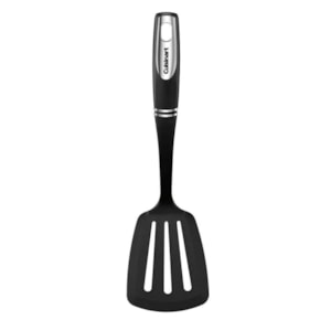 Espátula Culinária Vazada em Nylon Preto Cuisinart - 35cm