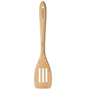 Espátula Vazada em Bambu Natural Greengourmet Cuisinart - 32cm