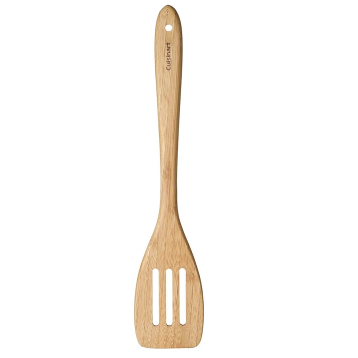 Espátula Vazada em Bambu Natural Greengourmet Cuisinart - 32cm - Madel Home