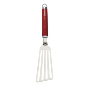 Espátula Vazada Flexível em Inox Vermelho KitchenAid - 33cm