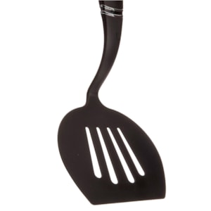 Espátula Vazada Larga em Nylon Preto Cuisinart - 30cm