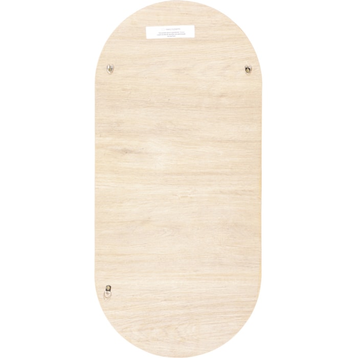 Espelho com Estrutura em MDF Ita Lind - 75cm - Madel Home