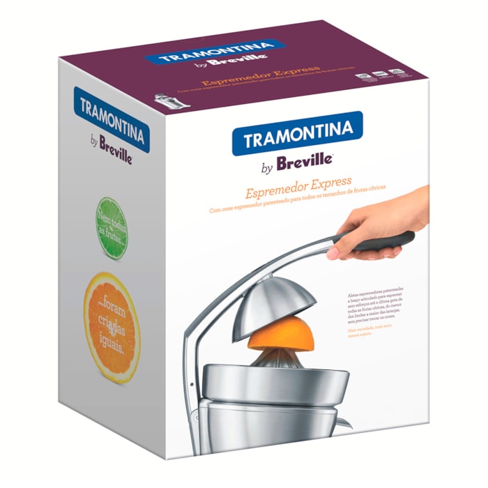 Espremedor by Breville Express Alumínio Fundido Tramontina - 220V - Madel Home