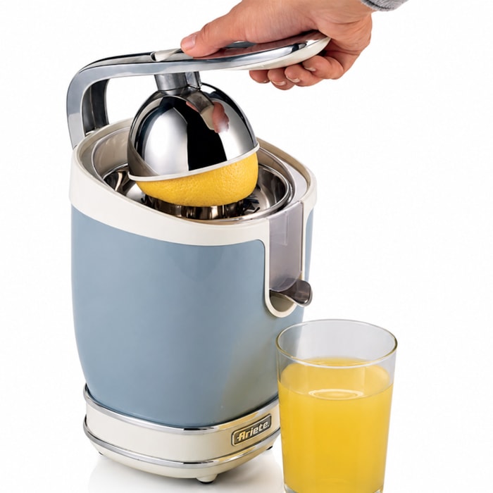 Espremedor de Frutas Vintage Azul 60W Ariete - 220V - Madel Home