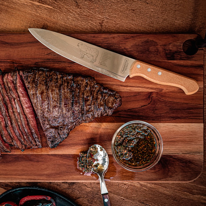 Faca Carne Churrasco 8
