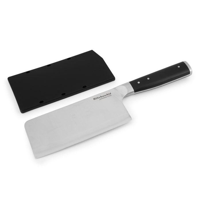 Faca Cutelo Forjada com Capa Protetora KitchenAid - 29cm - Madel Home