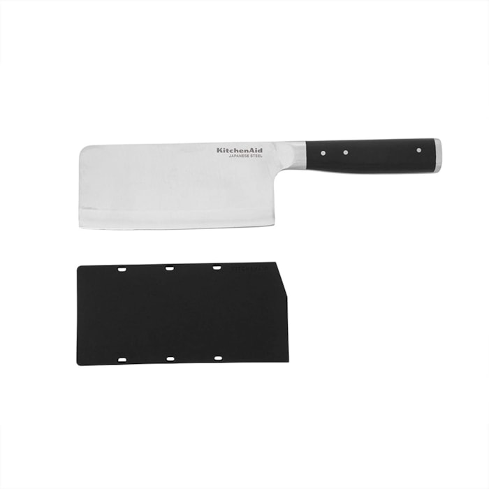 Faca Cutelo Forjada com Capa Protetora KitchenAid - 29cm - Madel Home