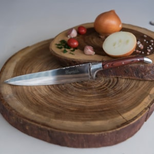 Faca do Chef Ultra Premium em Inox e Madeira Laguiole La Tour