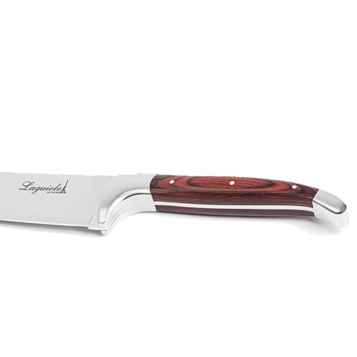 Faca do Chef Ultra Premium em Inox e Madeira Laguiole La Tour - Madel Home