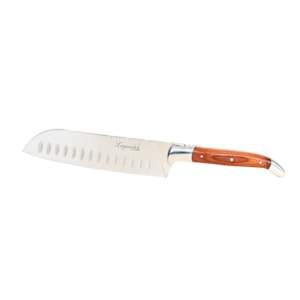 Faca do Santoku Ultra Premium em Inox e Madeira Laguiole La Tour