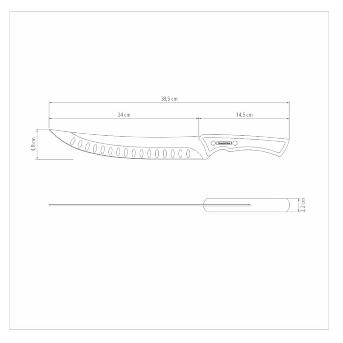 Faca Inox 10