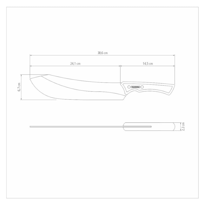 Faca Inox 10
