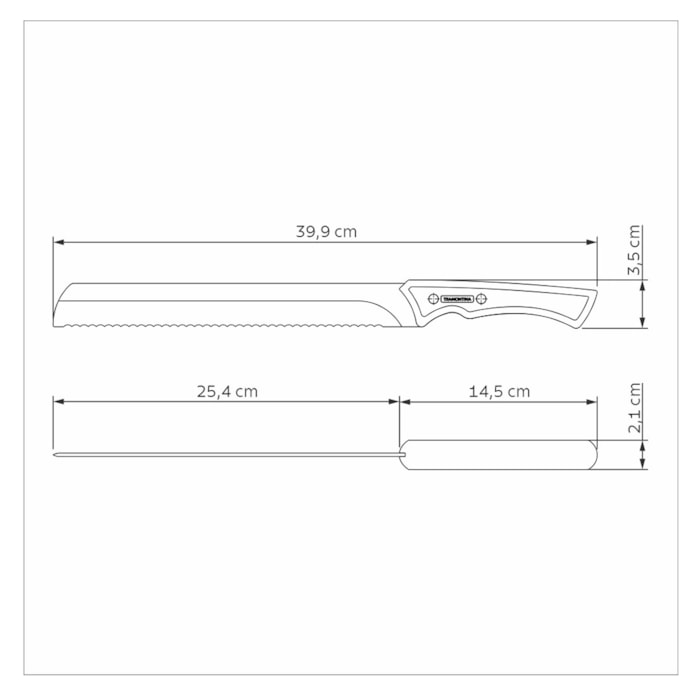 Faca Inox 10