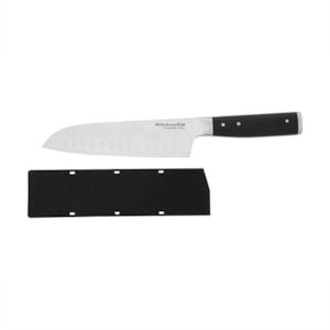 Faca Santoku Forjada 31cm com Capa Protetora 7