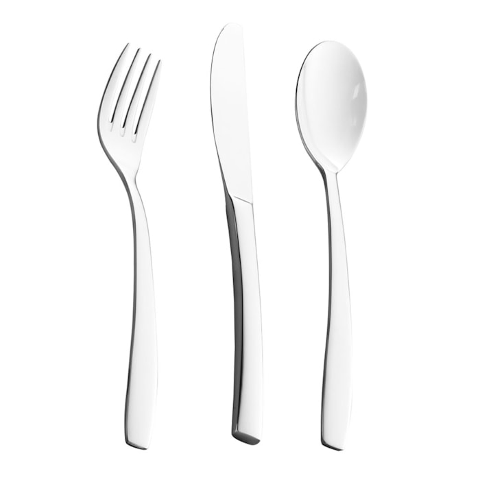 Faqueiro 101 Peças de Aço Inox sem Estojo London Wolff - Madel Home
