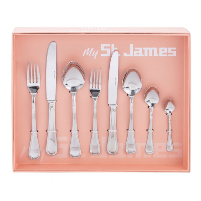 Faqueiro Four Seasons 48 Peças Inox My St. James - Madel Home