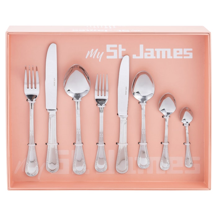 Faqueiro Lace 48 Peças Inox My St. James - Madel Home