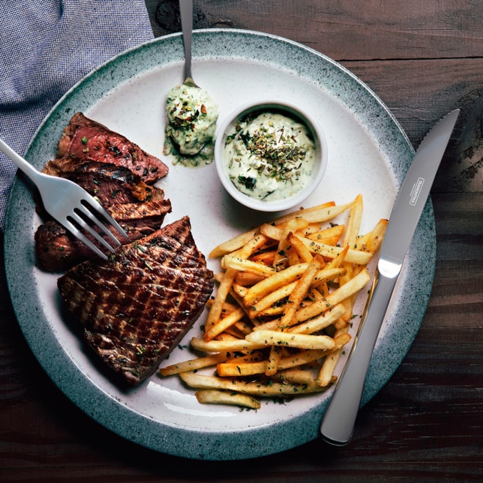 Faqueiro Mônaco 72 Peças Aço Inox Facas para Churrasco Tramontina - Madel Home