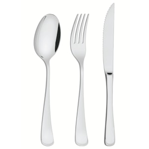 Faqueiro Mônaco 72 Peças Aço Inox Facas para Churrasco Tramontina