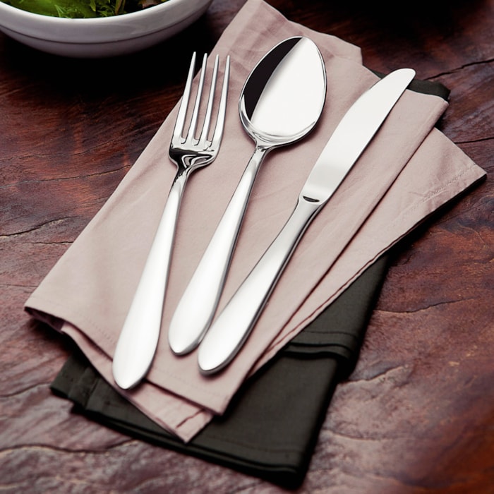 Faqueiro Satri 101 Peças Aço Inox Facas de Mesa Alto Brilho Tramontina - Madel Home