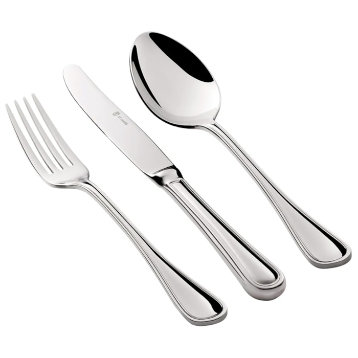 Faqueiro Windsor 101 Peças ST James Inox - Madel Home