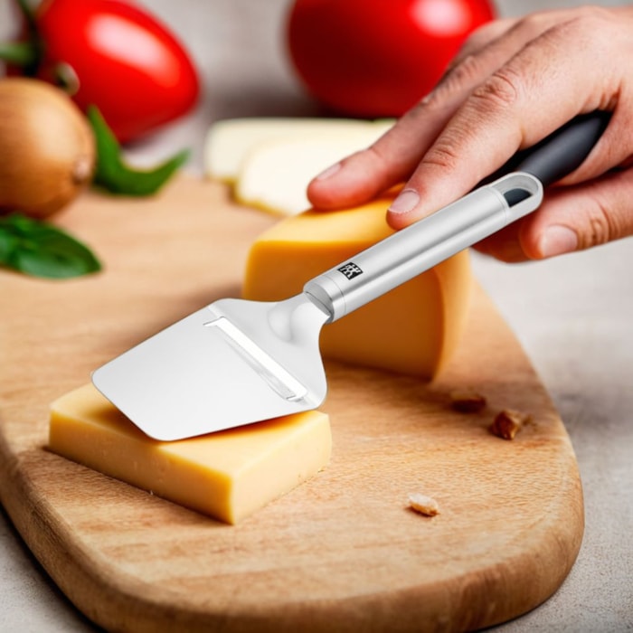 Fatiador de Queijo Serrilhado em Inox Prata Zwilling Pro - 25cm - Madel Home