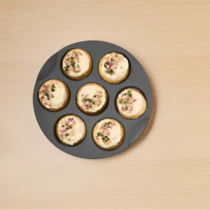 Forma Cupcake Air Fryer Preto Maxwell Williams - 21cm