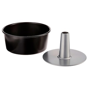 Forma de Bolo de Tubo  Alumínio Prata Cuisinart  - 26cm