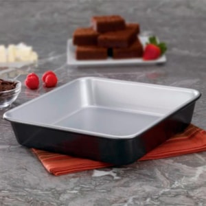 Forma Quadrada Antiaderente Chef's Classic Preto Cuisinart  - 25cm 