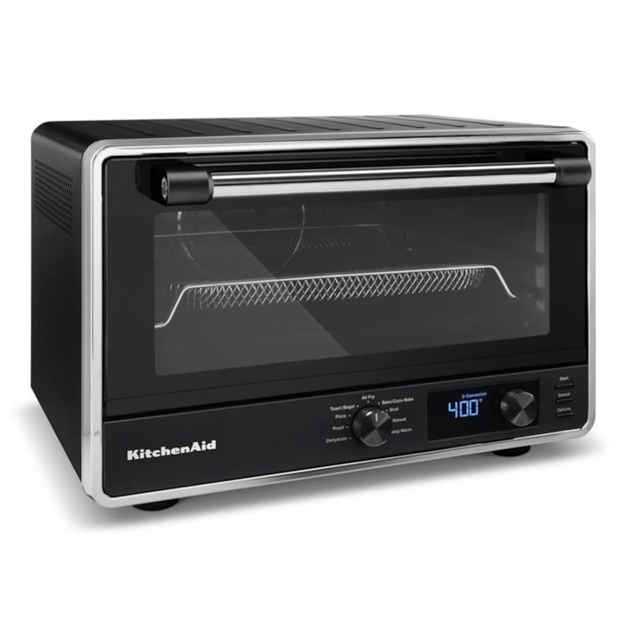 Forno Multifunções com Air Fryer Inox Black Matte KitchenAid - 110V - Madel Home