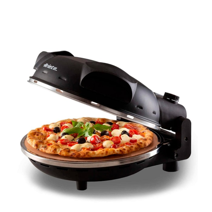 Forno Pizza Elétrico Pedra Refratária 1200W Ariete Preto - 127V - Madel Home