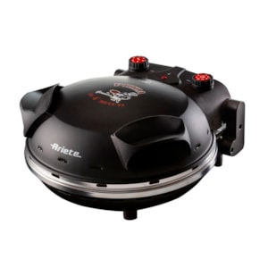 Forno Pizza Elétrico Pedra Refratária 1200W Ariete Preto - 127V