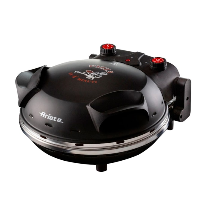 Forno Pizza Elétrico Pedra Refratária 1200W Ariete Preto - 127V - Madel Home