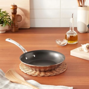 Frigideira Aço Inox Classic French  Prata Cuisinart - 25 cm