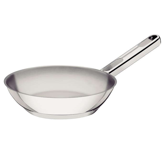 Frigideira Allegra 20 cm 1,3 L Aço Inox com Fundo Triplo Tramontina - Madel Home