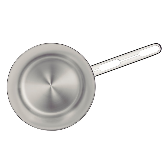 Frigideira Allegra 20 cm 1,3 L Aço Inox com Fundo Triplo Tramontina - Madel Home