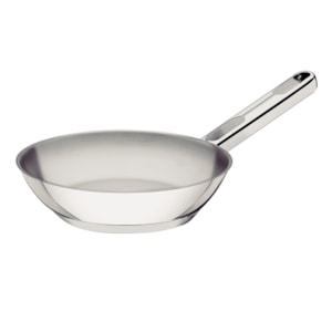 Frigideira Allegra 24 cm 2,1 L Aço Inox com Fundo Triplo Tramontina