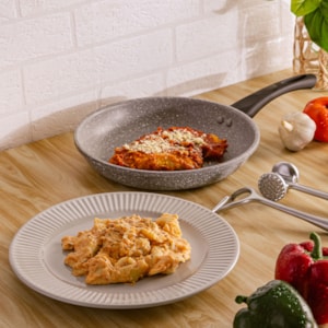 Frigideira de Indução em Alumínio com Cerâmica Granilite Cinza Wolff - 24cm 