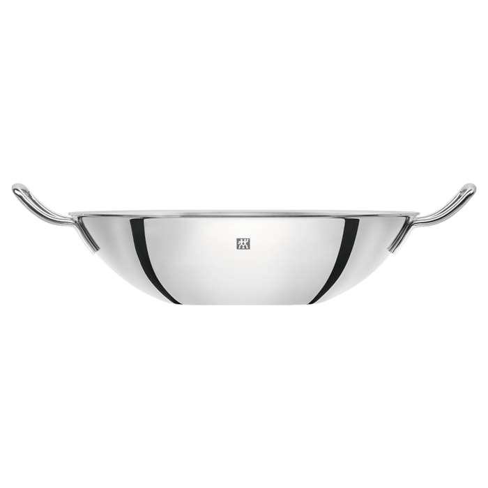 Frigideira Wok Com Tampa Vidro Plus Zwilling - 32cm - Madel Home