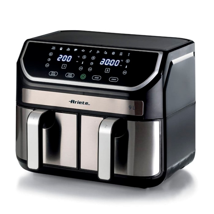 Fritadeira Air Fryer Dual 9L 1700W 11 Programas Ariete - 127V - Madel Home